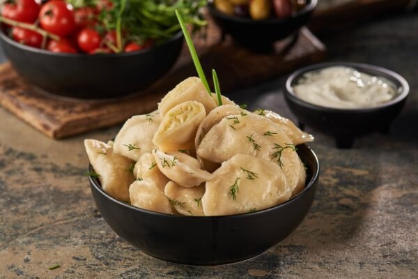 Pierogi z kapustą i grzybami mrożone, 1kg