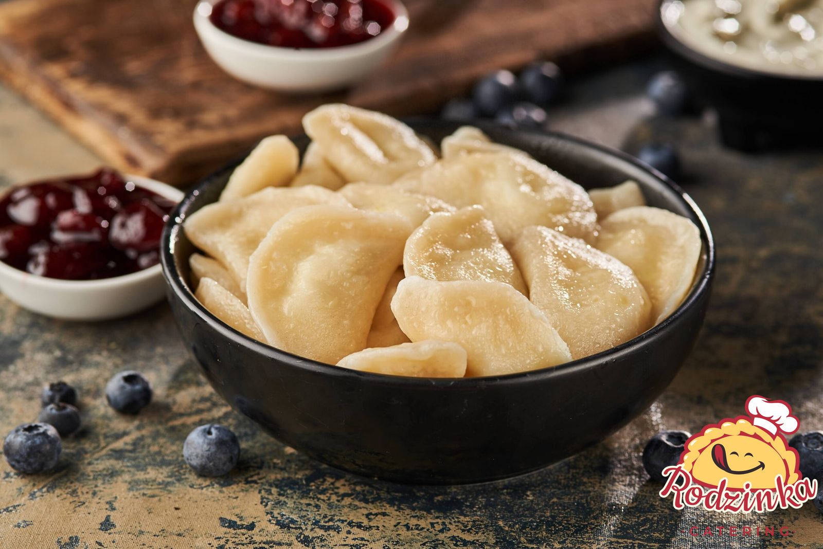 Pierogi z twarogiem na słodko mrożone, 1kg