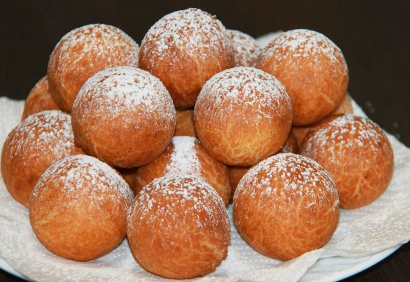 Słodkie serowe kuleczki (pączki serowe), 1kg